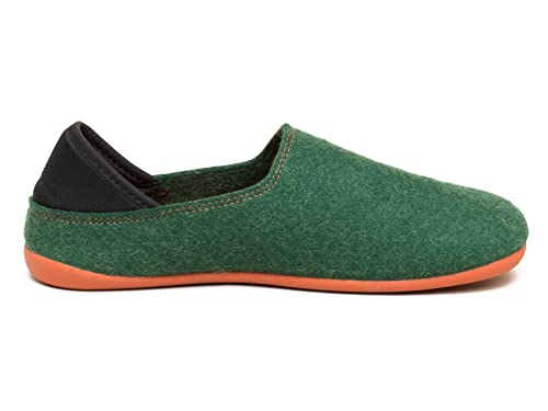 Gottstein Woll Slipper für Damen und Herren | Wool Slip-On aus 100% Schurwolle mit rutschfester Gummisohle | elastischer und weicher Fersenriemen von Gottstein