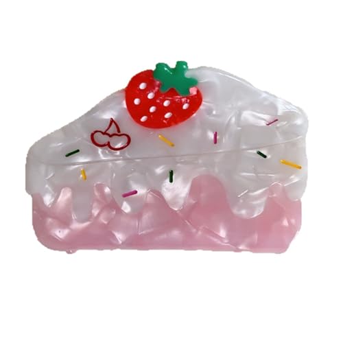 Haarklammer in Kuchenform, Acryl, stark, sicher, für Damen und Mädchen, für den Alltag und besondere Anlässe Haarklammer in Kuchenform, Acryl, stark, sicher, für Damen und Mädchen, für den Alltag und besondere Anlässe von Gramigg