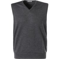 Gran Sasso Herren Pullunder grau unifarben Gran Sasso Herren Pullunder grau unifarben von Gran Sasso