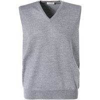 Gran Sasso Herren Pullunder grau unifarben Gran Sasso Herren Pullunder grau unifarben von Gran Sasso