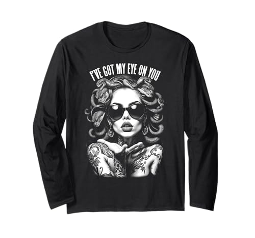 Tattoo Medusa Het My Eye On You Ink Snake Girl Kiss Tattoos Langarmshirt Tattoo Medusa Het My Eye On You Ink Snake Girl Kiss Tattoos Langarmshirt von Grandio Design Tattooed Inked Tattoo Artist Gifts