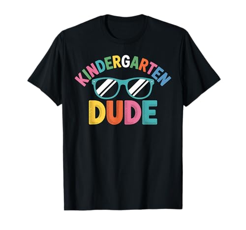 Kindergarten Dude School Lustige Jungen Kinder Sonnenbrille T-Shirt Kindergarten Dude School Lustige Jungen Kinder Sonnenbrille T-Shirt von Graphic 365