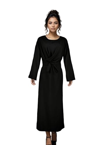 Greatfool Abaya Muslim Femmes - vêtements de prière Pour Les Femmes - Robes musulmanes Femmes - Robe Hijab Abaya Jilbab - Robe de prière - vêtements islamiques Femmes (L) von Greatfool