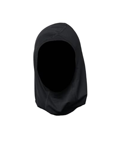 Greatfool Hijab Sport – Hijab zum Anziehen wie ein Schleier für Damen oder Herren für den Sport – Hijab Kleid - Hijab Damen muslimische – Turban Damen, Schwarz, One size von Greatfool