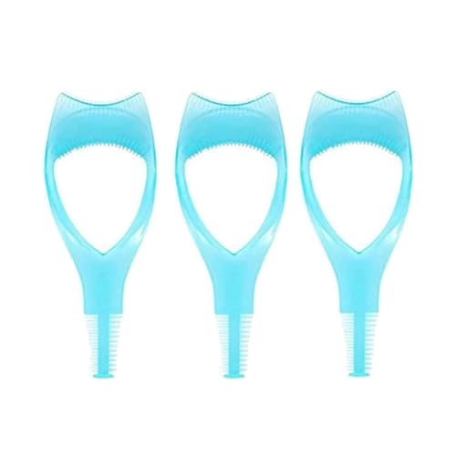 Grendly Wimpern-Werkzeug, Mascara-Applikator, Wimpern-Werkzeug, für oberes, unteres Auge, Wimperntuschen-Schutz, Blau von Grendly