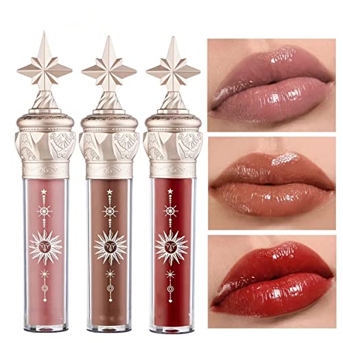 Lip Stain Liquid Lipstick, Hydrating Moisturizing Lip Gloss, Waterproof Long lasting Lip Tint, Non-Sticky Lightweight Makeup Lip Color (#702) von Grindrom