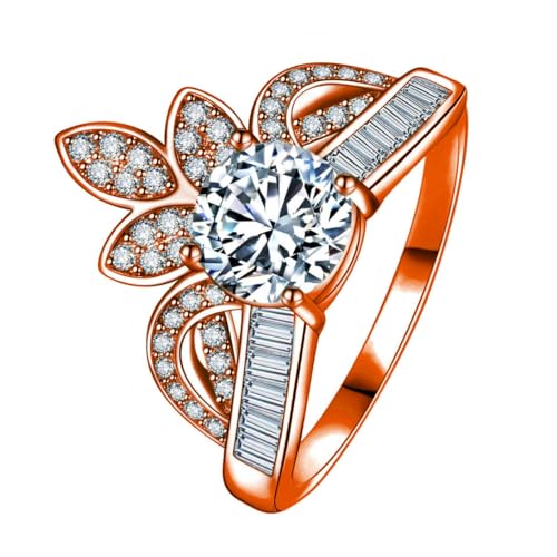 Gu Feng Krone Kleeblatt Ring Mode Ring in Blumenform von Gu Feng