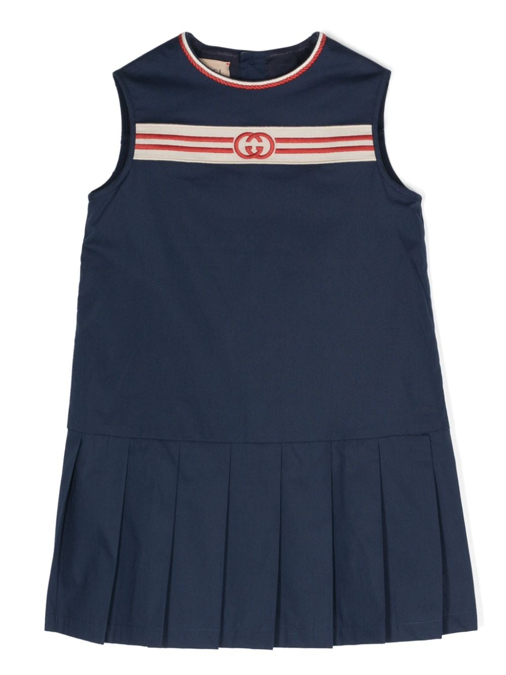 Gucci Kids Kleid mit GG - Blau von Gucci Kids