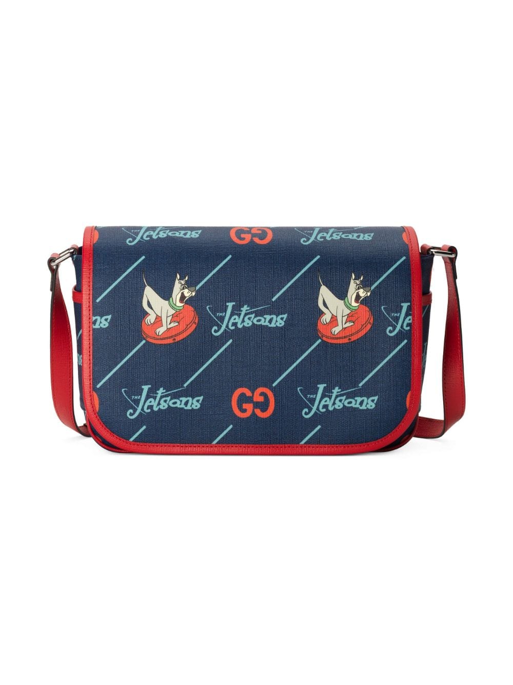 Gucci Kids x The Jetsons Kuriertasche mit Logo-Print - Blau von Gucci Kids