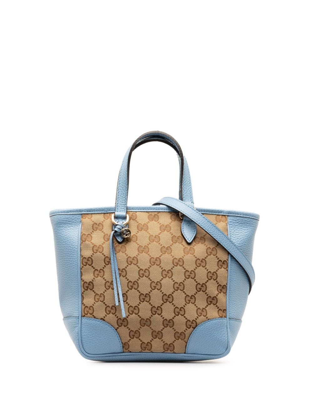 Gucci Pre-Owned 2000-2015 pre-owned GG Canvas Bree Satteltasche - Blau von Gucci Pre-Owned