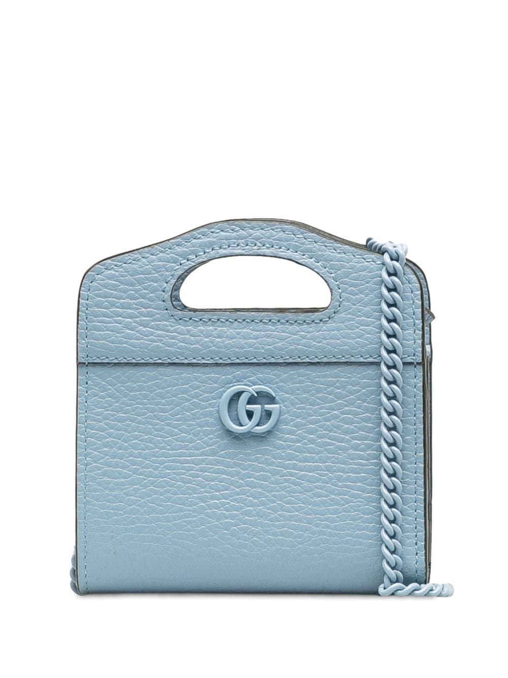 Gucci Pre-Owned 2016-2022 Double G Schultertasche - Blau von Gucci Pre-Owned