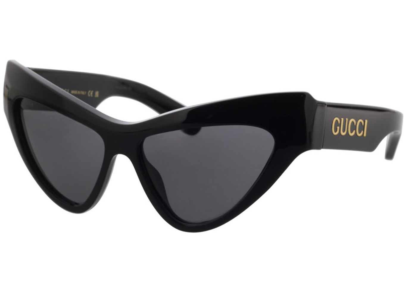 Gucci GG1294S-001 57-14 Sonnenbrille ohne Sehstärke, Damen, Vollrand, Cateye von Gucci