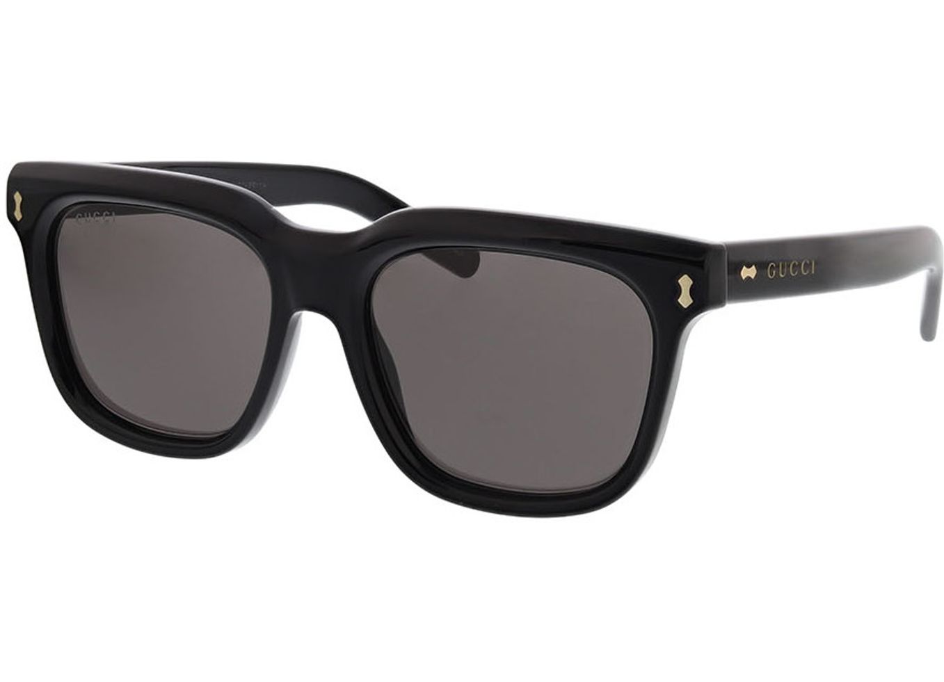 Gucci GG1523S-001 53-18 Sonnenbrille mit Sehstärke erhältlich, Herren, Vollrand, Rechteckig von Gucci