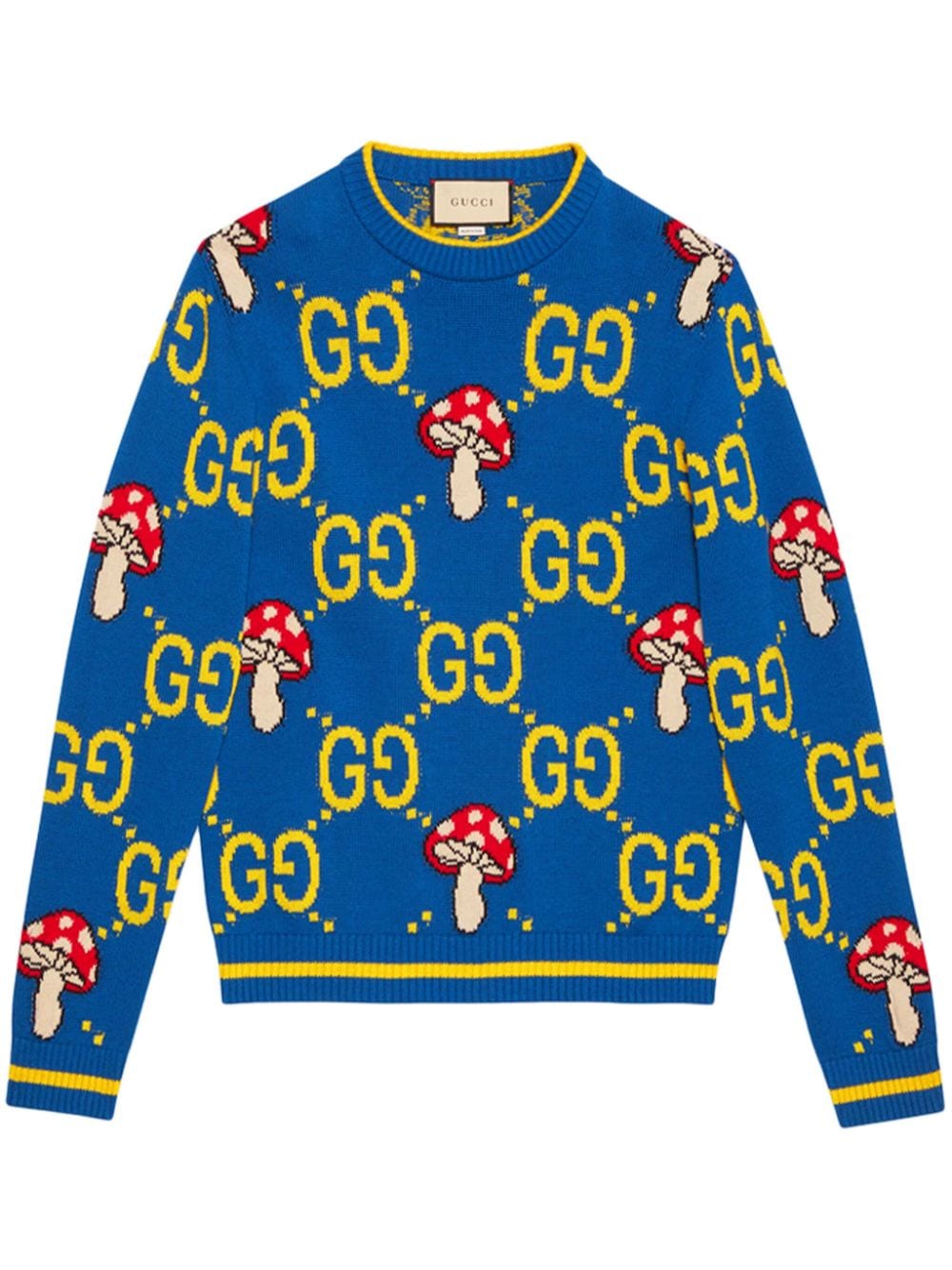 Gucci Pullover mit Rundhalsausschnitt - Blau von Gucci