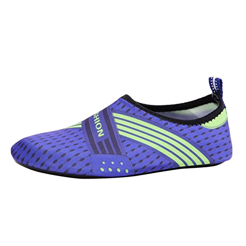 Guotobe Barfußschuhe Damen Wasserfest Leicht Laufschuhe Barfuss Schuhe rutschfest Atmungsaktiv Traillaufschuhe Fitnessschuhe Wasserfest Sport Barfußschuhe Sportschuhe Weich Weiß Turnschuhe Sneaker von Guotobe