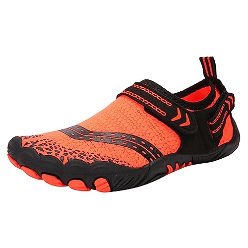 Guotobe Schuhe Damen rutschfest Sport Traillaufschuhe Fitnessschuhe Sommer Leicht Barfuss Schuhe Barfußschuhe Bequem Atmungsaktiv Laufschuhe Sportschuhe Weich Schwarz Sneaker Barfussschuhe von Guotobe