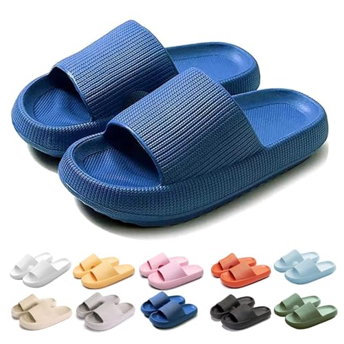 Gyagalre Orthoslipper Original, Cozyslides Original Für Maximalen Komfort, Wolkenschuhe Hausschuhe Damen Herren Slipper (Blue, Erwachsene, 40, Numerisch (von/bis), EU Schuhgrößensystem, 41, Breit) von Gyagalre