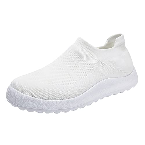 Damen Turnschuhe Sneaker Schuhe Leicht Krankenschwester Schuhe Bequeme Schuhe Mit Weicher Sohle Atmungsaktives Vermascht Walkingschuhe Outdoor Fitness Erhöhte Dämpfung Und Entlastung Der Füße von Gyaimxfu