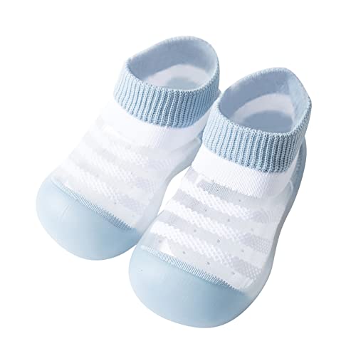 Gyaimxfu Baby Sockenschuhe Unisex Freizeitschuhe Lauflernschuhe Kinder Niedlicher Cartoon rutschfeste Hüttenschuhe Krabbelschuhe Babysocken Gummisohle Indoor Socken Schuhe Warm Für Mädchen Junge von Gyaimxfu