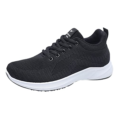 Gyaimxfu Damen Slip on Sneaker Sommer Leicht Krankenschwester Schuhe Casual Memory Schaum Sneaker Atmungsaktives Vermascht Walkingschuhe Sportschuhe Erhöhte Dämpfung Und Entlastung Der Füße von Gyaimxfu