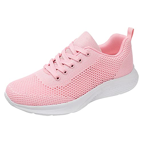 Gyaimxfu Damen Turnschuhe Sneaker Schuhe Bequeme Memory Schaum Sneaker Leicht Schuhe Mit Weicher Sohle Atmungsaktives Vermascht Walkingschuhe Sportschuhe Erhöhte Dämpfung Und Entlastung Der Füße von Gyaimxfu