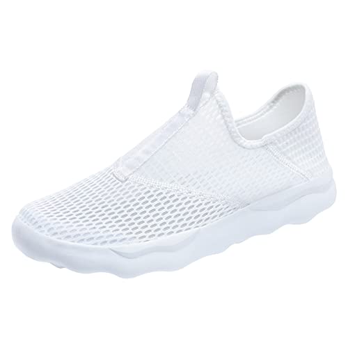 Gyaimxfu Damen Turnschuhe Sneaker Schuhe Bequeme Schuhe Mit Weicher Sohle Leicht Memory Schaum Sneaker Atmungsaktives Vermascht Walkingschuhe Sportschuhe Erhöhte Dämpfung Und Entlastung Der Füße von Gyaimxfu