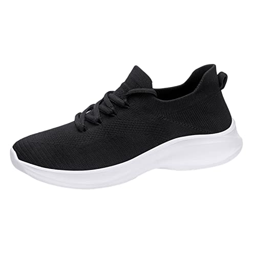 Gyaimxfu Damen Turnschuhe Sneaker Schuhe Casual Memory Schaum Sneaker Leicht rutschfest Turnschuhe Atmungsaktives Vermascht Walkingschuhe Sportschuhe Erhöhte Dämpfung Und Entlastung Der Füße von Gyaimxfu