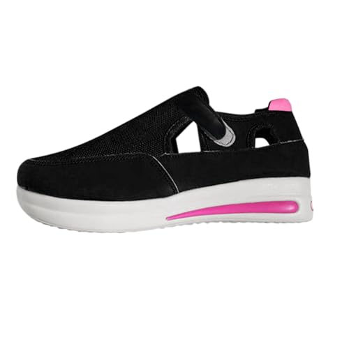 Gyaimxfu Damen Turnschuhe Sneaker Schuhe Leicht rutschfest Turnschuhe Casual Memory Schaum Sneaker Atmungsaktives Vermascht Walkingschuhe Sportschuhe Erhöhte Dämpfung Und Entlastung Der Füße von Gyaimxfu