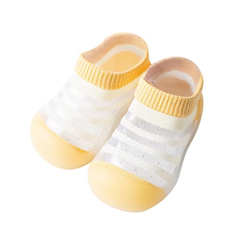 Gyaimxfu Kleinkind Schuhe Baby Weicher Weicher Stricken Sockenschuhe Bequem Socken Schuhe Kleinkind Fleece Krabbelschuhe Babysocken Gummisohle Indoor Socken Schuhe Für Mädchen Junge Warm von Gyaimxfu