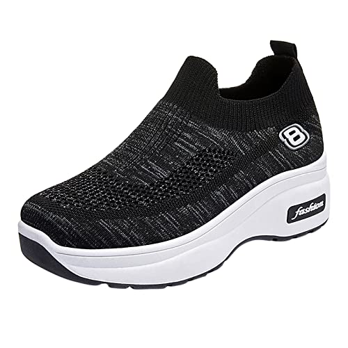 Orthopädische Schuhe Damen Sommer Bequeme Krankenschwester Schuhe Casual Fashion Joggingschuhe Atmungsaktives Vermascht Walkingschuhe Sportschuhe Erhöhte Dämpfung Und Entlastung Der Füße von Gyaimxfu