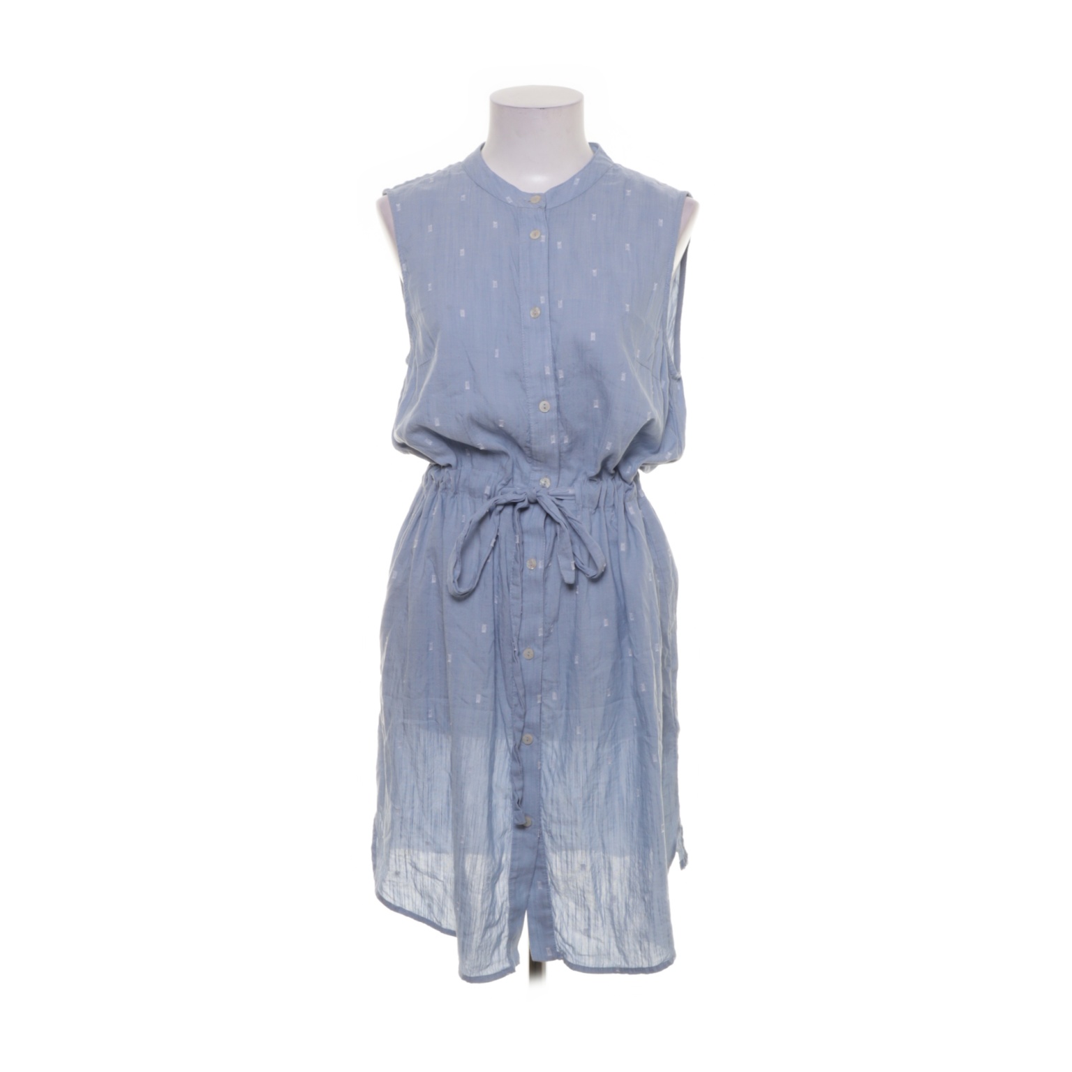 H&M - Blusenkleid - Größe: 40 - Blau von H&M