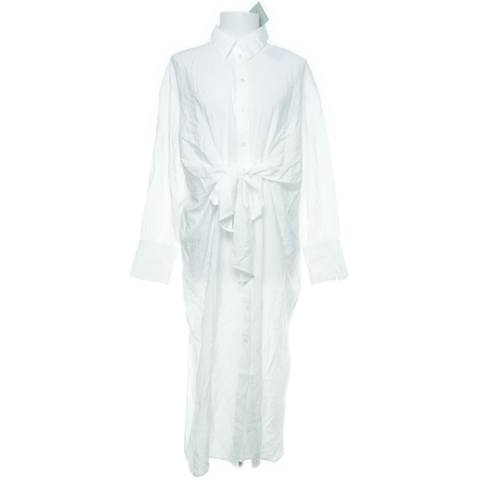 H&M - Blusenkleid - Größe: S - Weiß von H&M