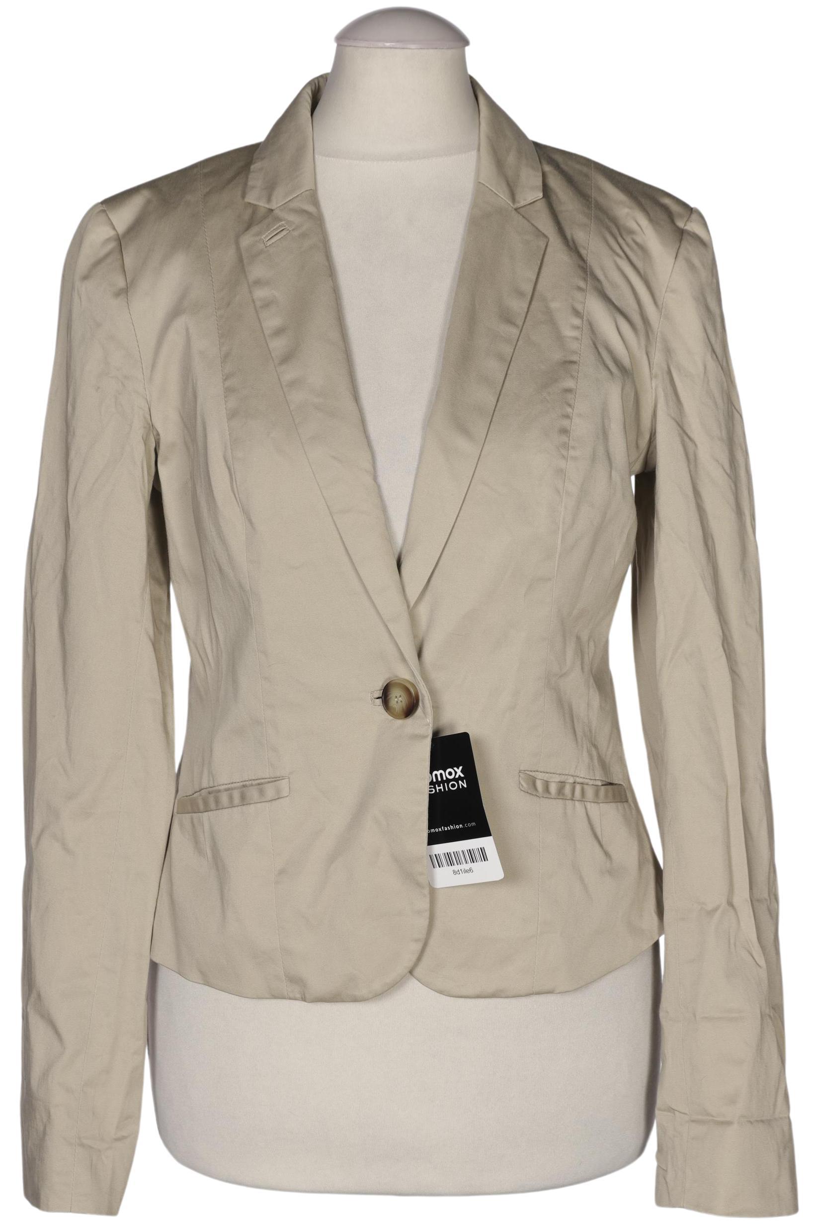 H&M Damen Blazer, beige, Gr. 34 von H&M