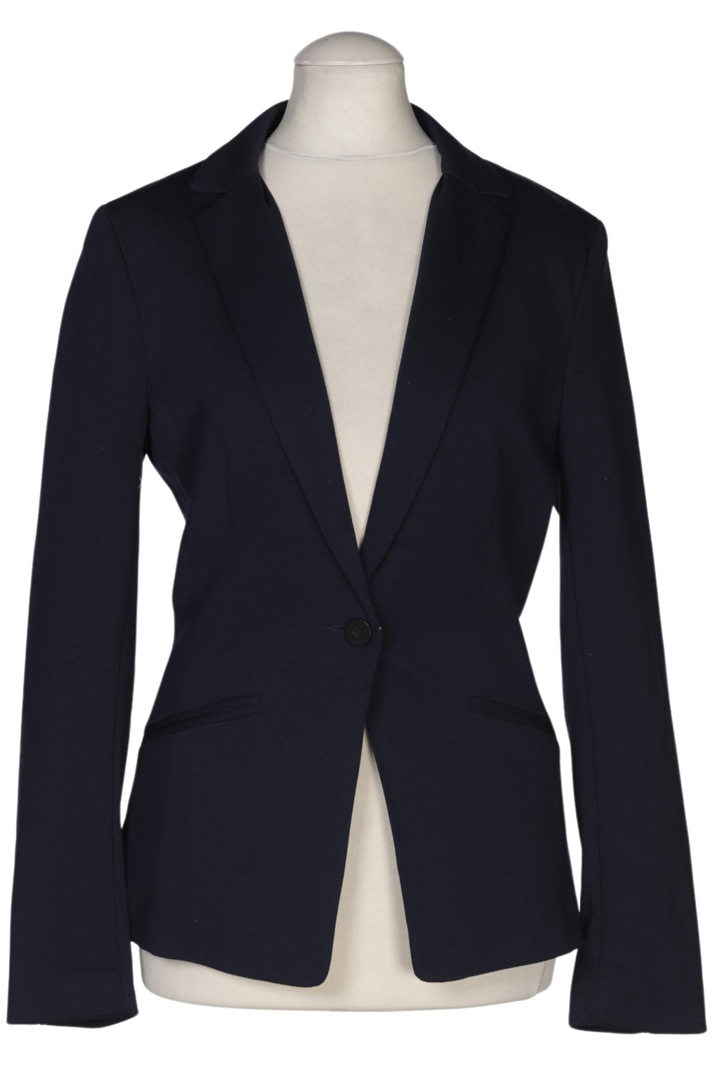 H&M Damen Blazer, marineblau, Gr. 34 von H&M