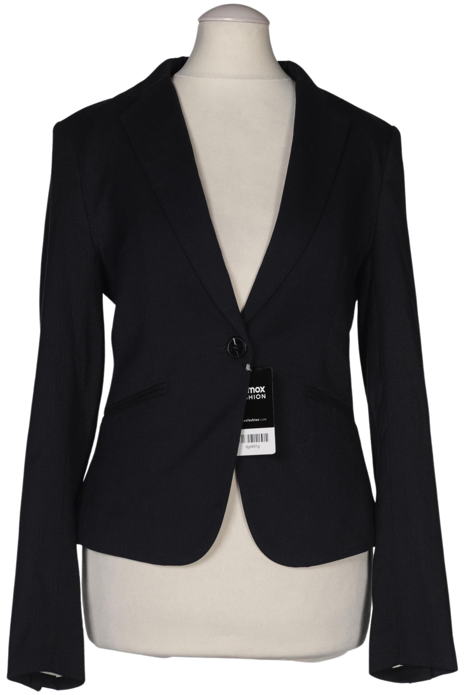 H&M Damen Blazer, marineblau, Gr. 34 von H&M