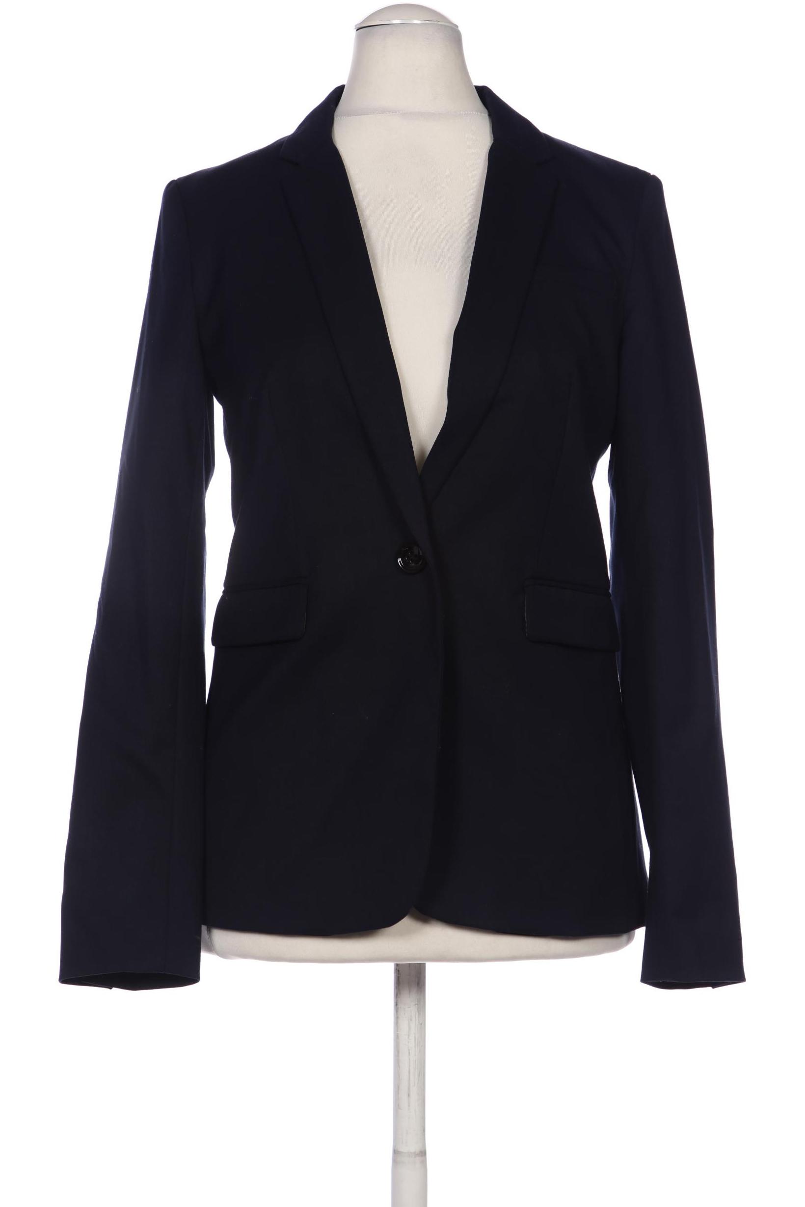 H&M Damen Blazer, marineblau, Gr. 36 von H&M