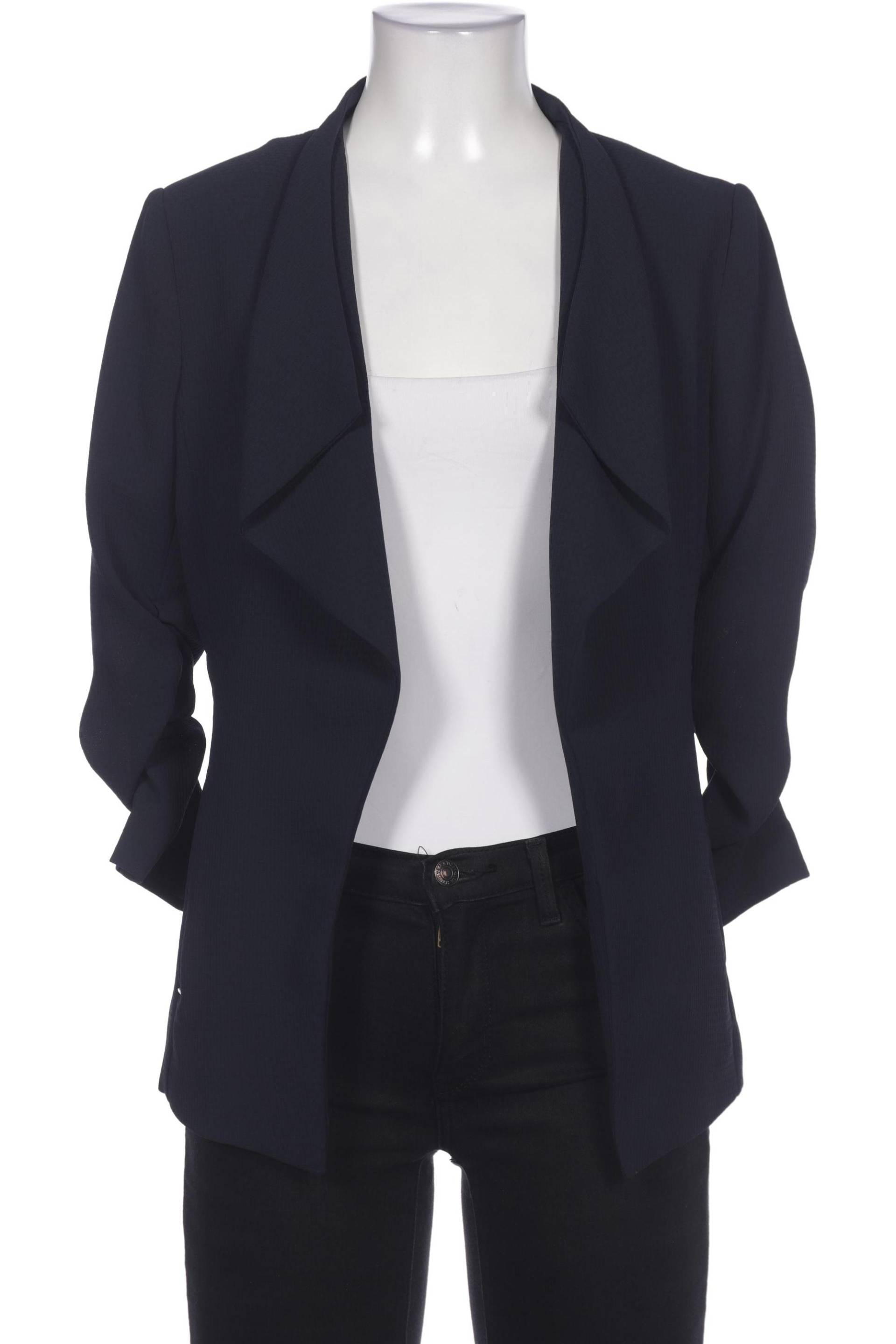 H&M Damen Blazer, marineblau, Gr. 36 von H&M