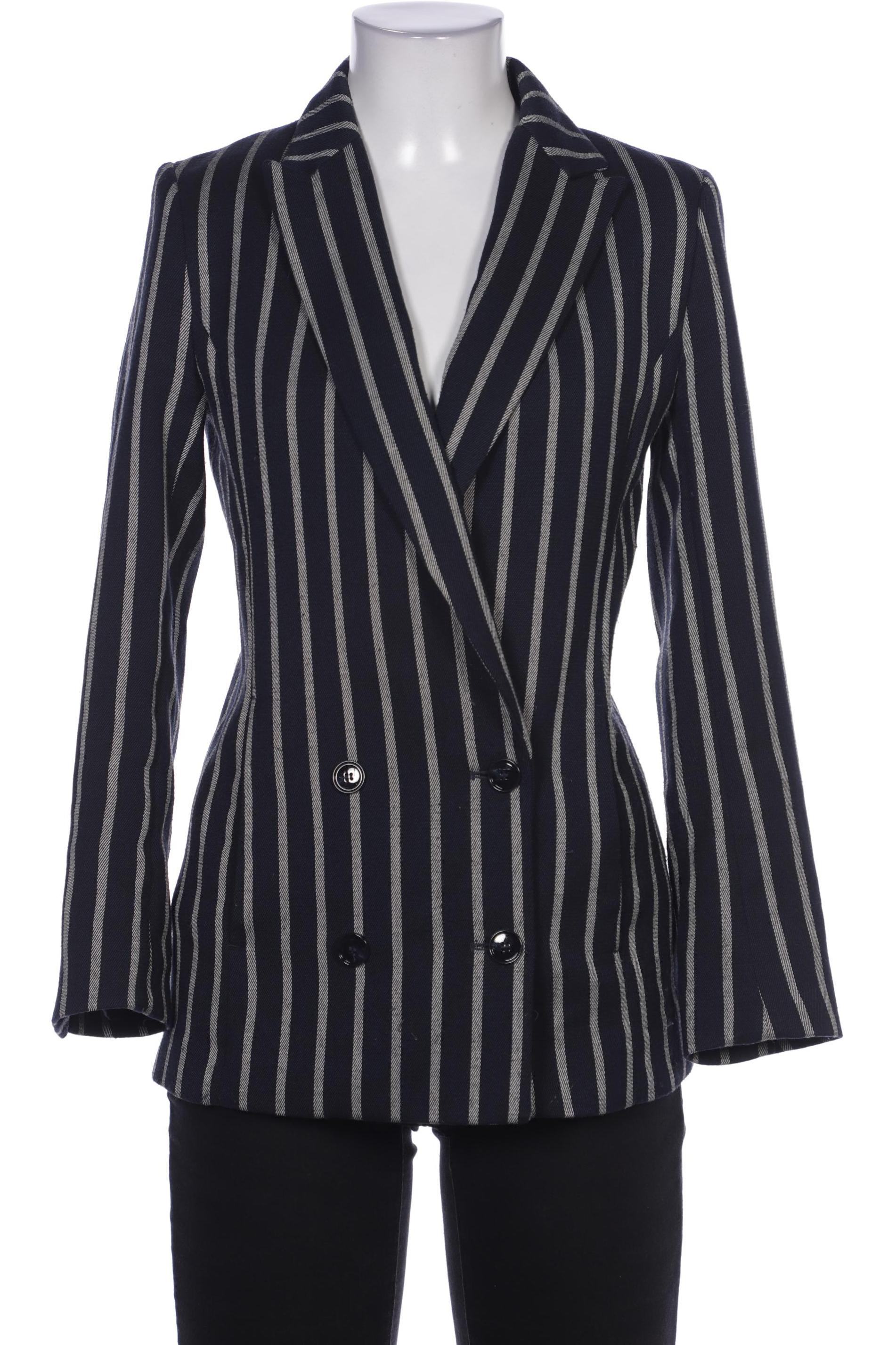 H&M Damen Blazer, marineblau, Gr. 36 von H&M