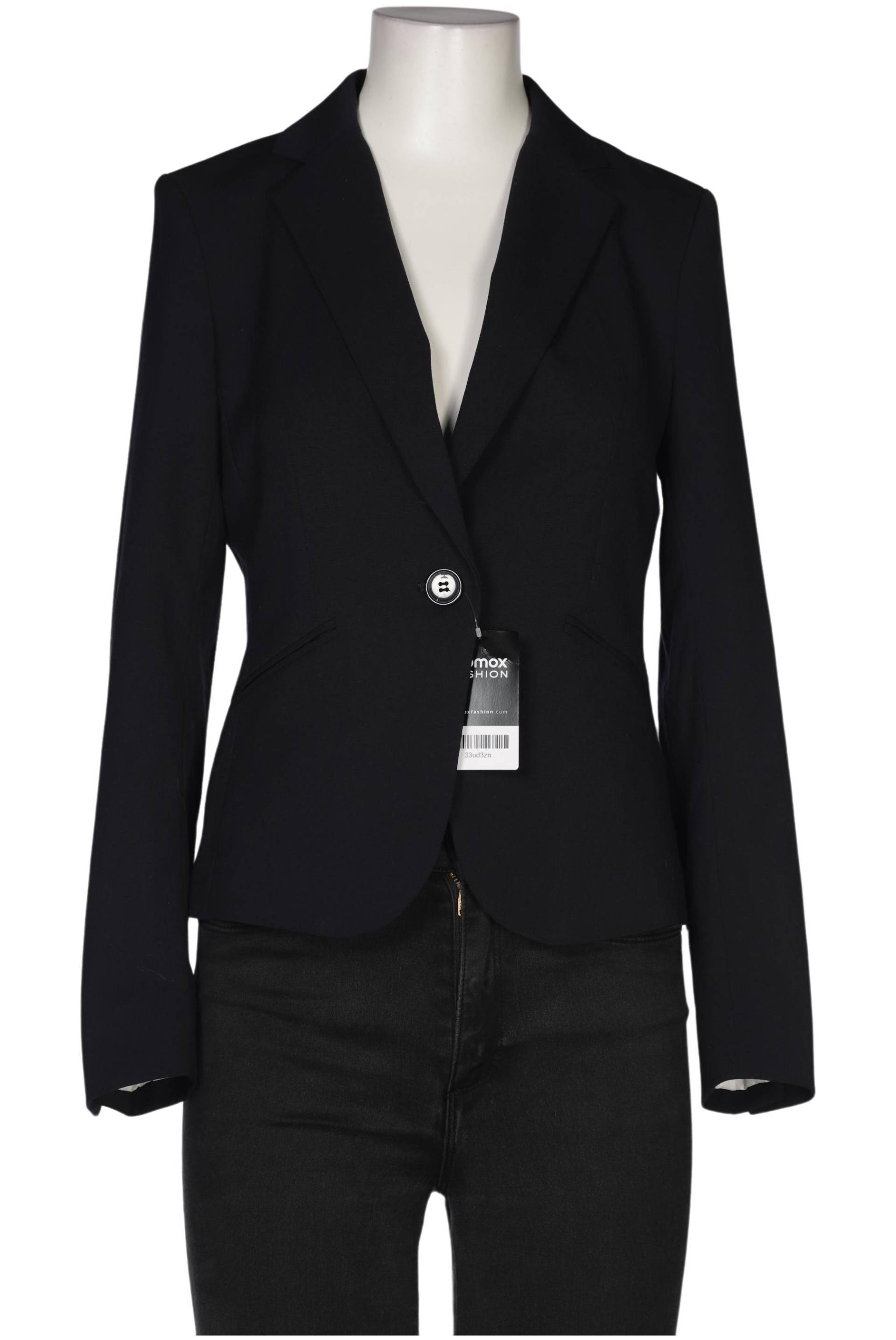 H&M Damen Blazer, marineblau, Gr. 36 von H&M