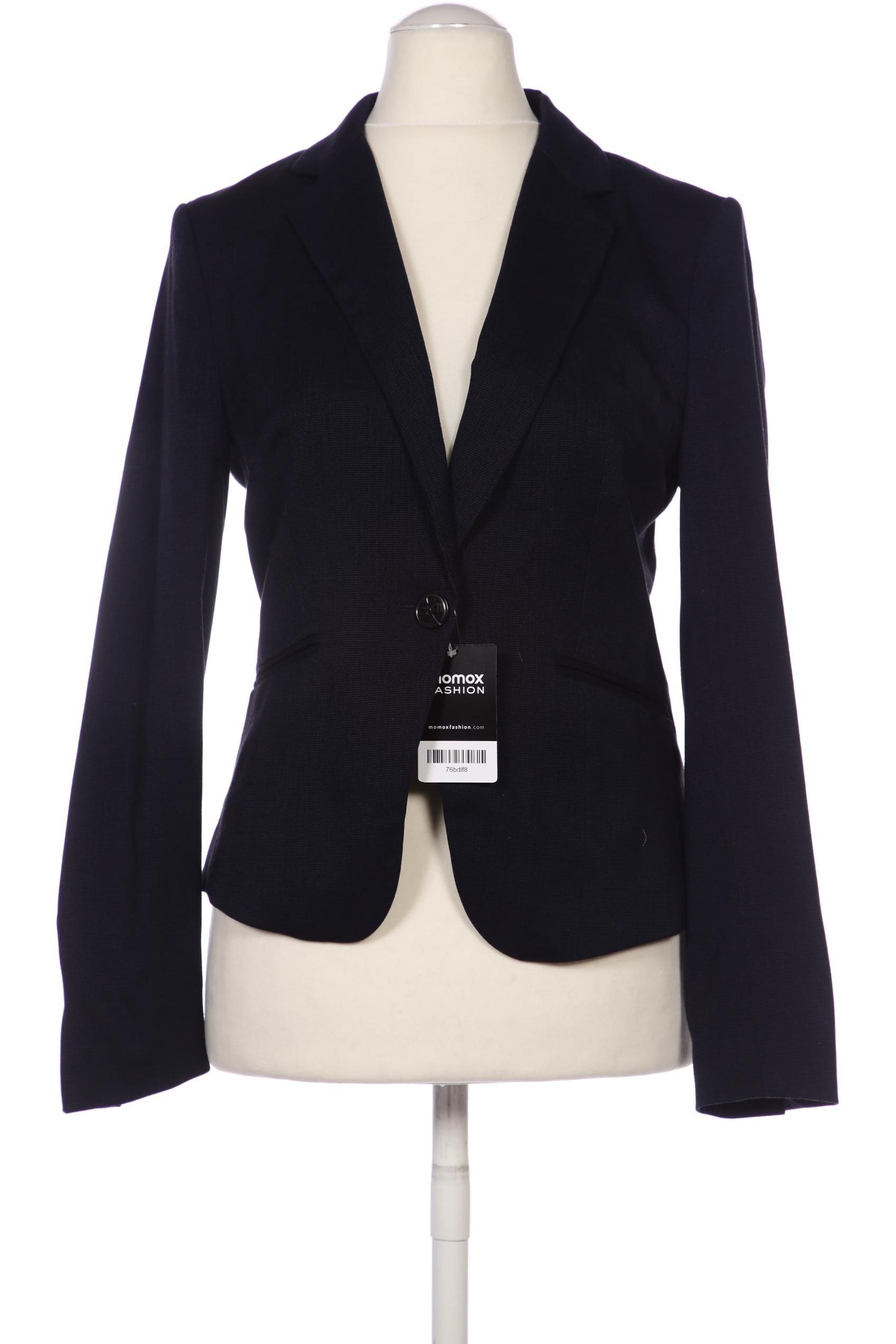 H&M Damen Blazer, marineblau, Gr. 38 von H&M