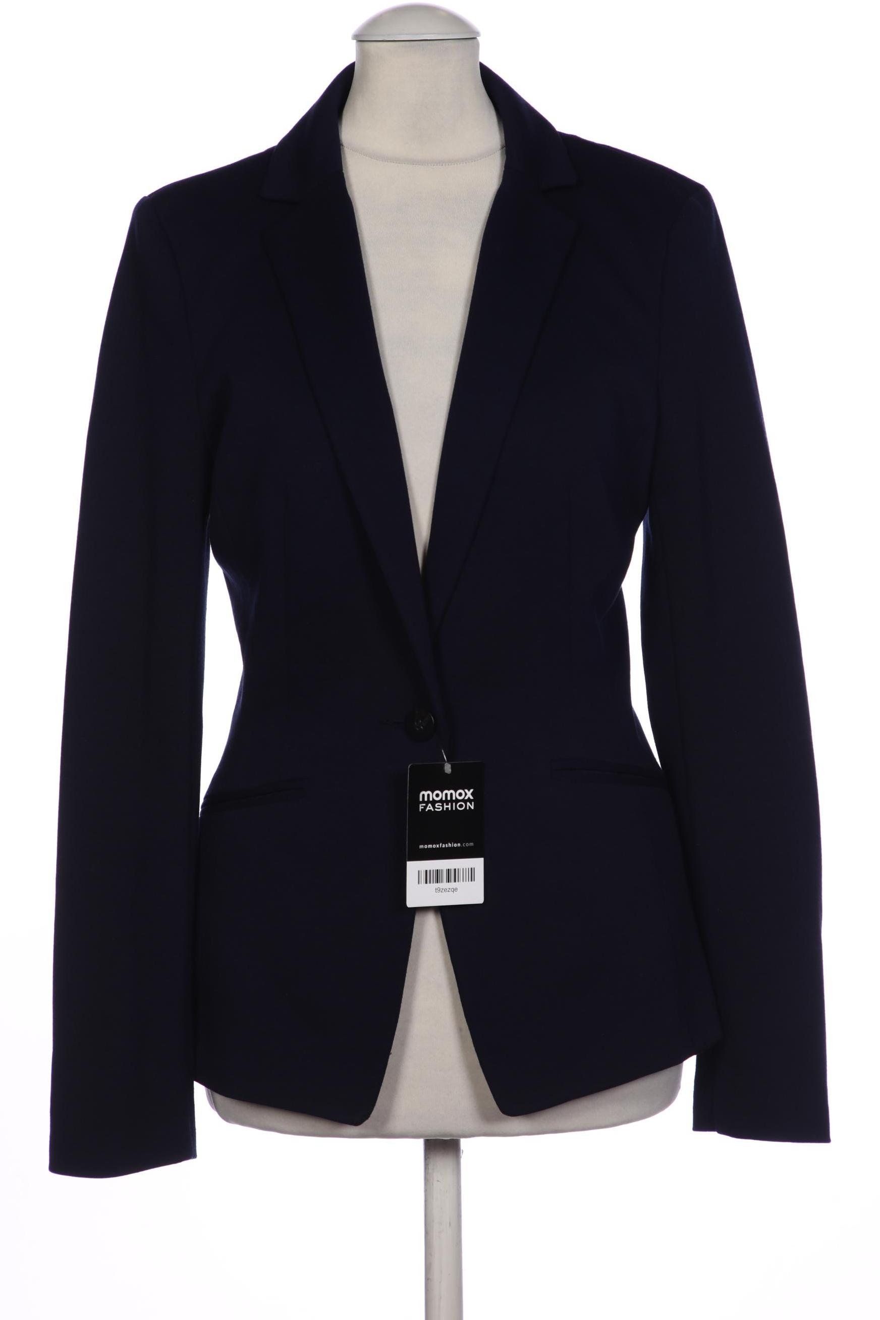 H&M Damen Blazer, marineblau, Gr. 34 von H&M