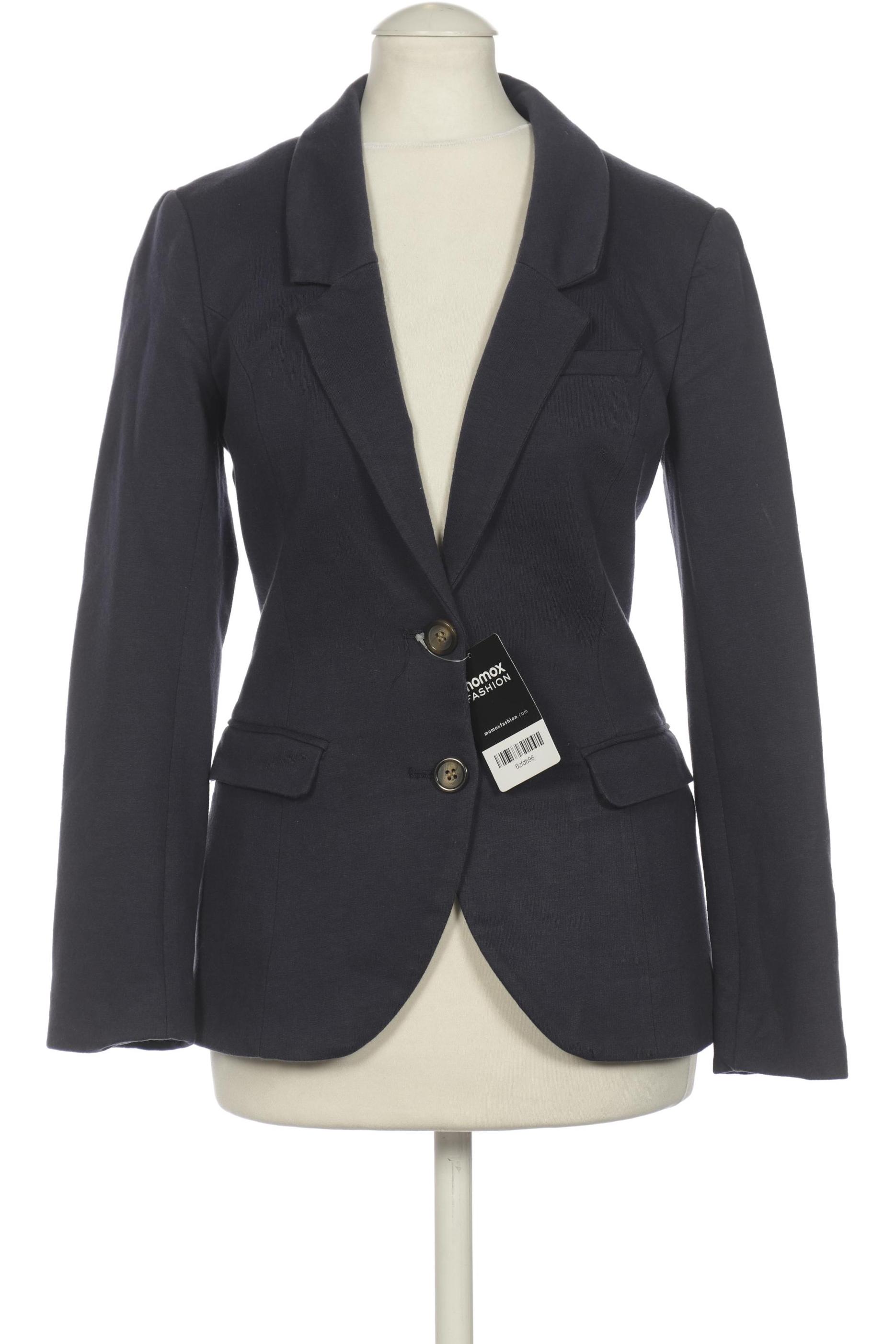 H&M Damen Blazer, marineblau, Gr. 34 von H&M