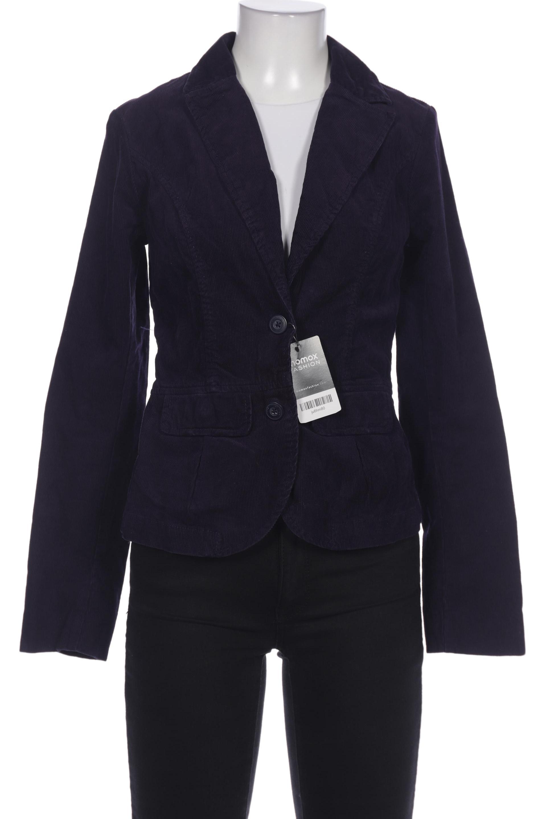 H&M Damen Blazer, marineblau, Gr. 36 von H&M