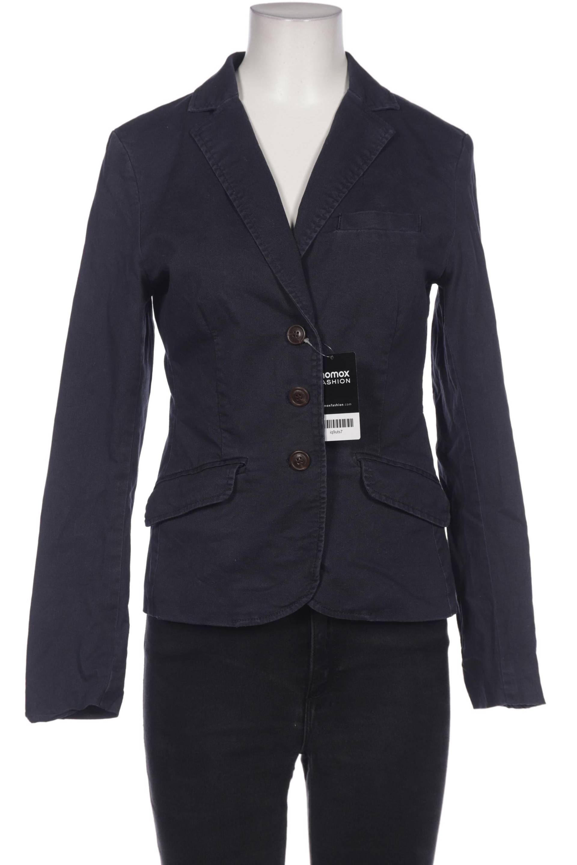 H&M Damen Blazer, marineblau, Gr. 36 von H&M