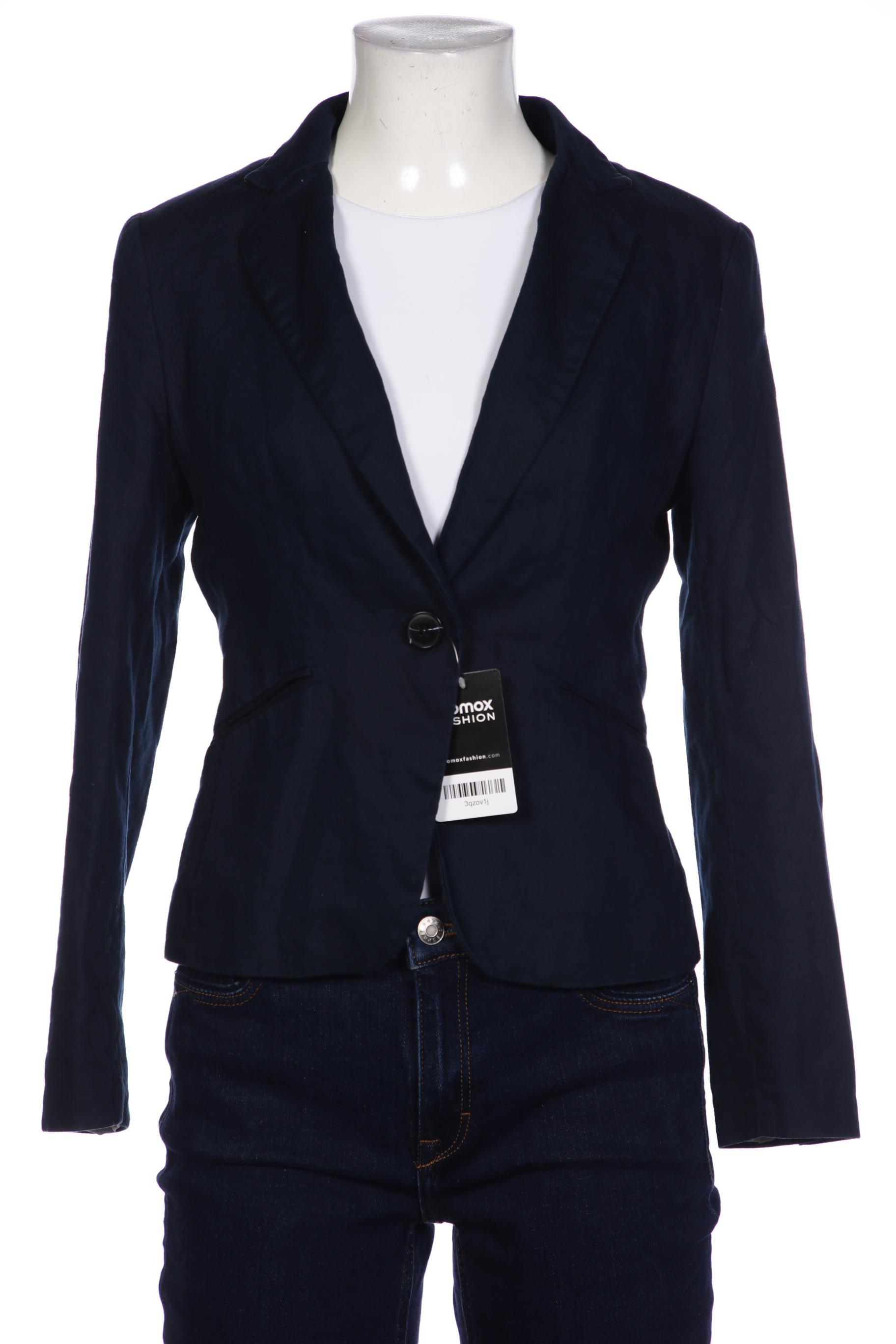 H&M Damen Blazer, marineblau, Gr. 36 von H&M