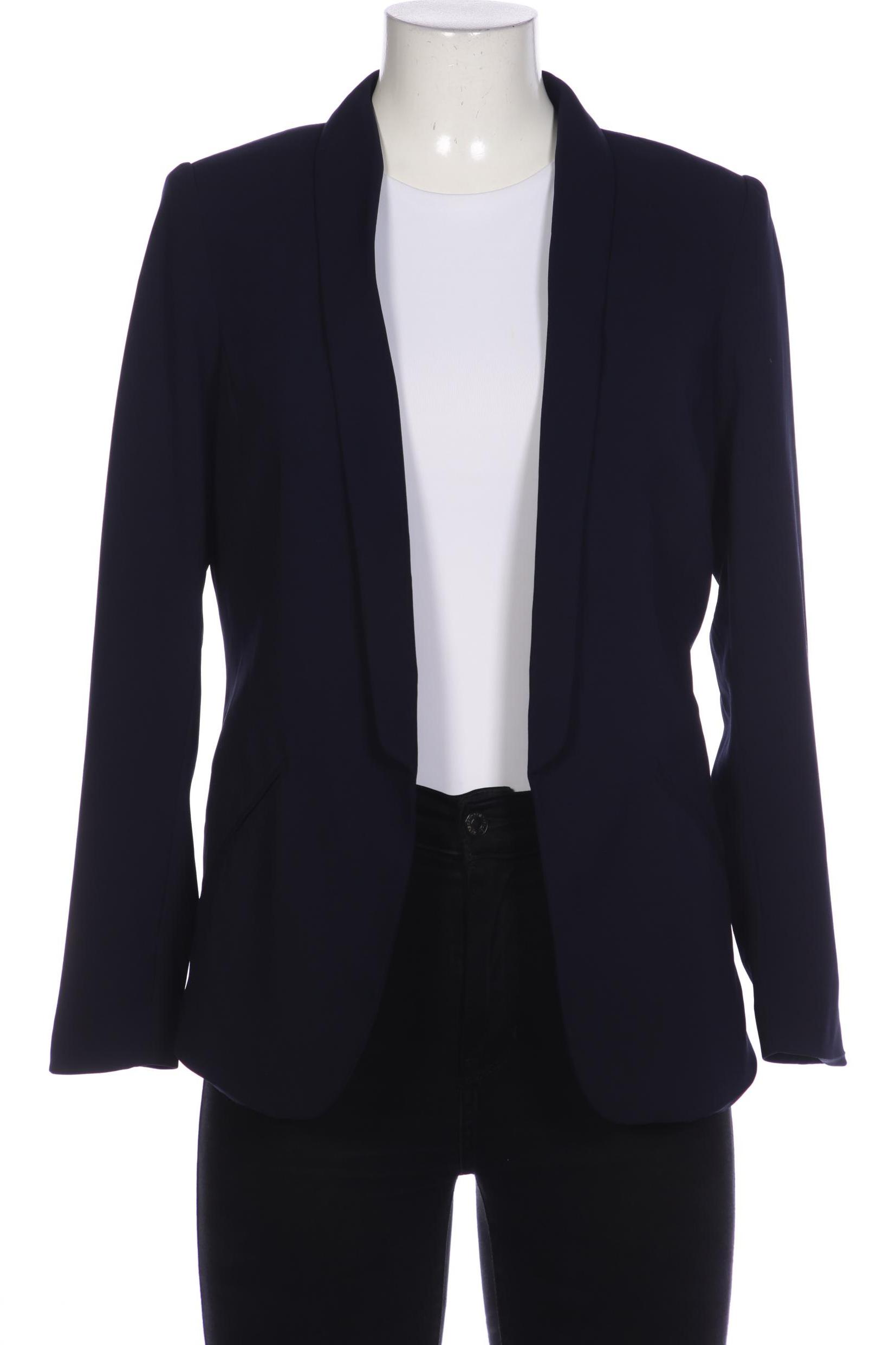 H&M Damen Blazer, marineblau, Gr. 36 von H&M