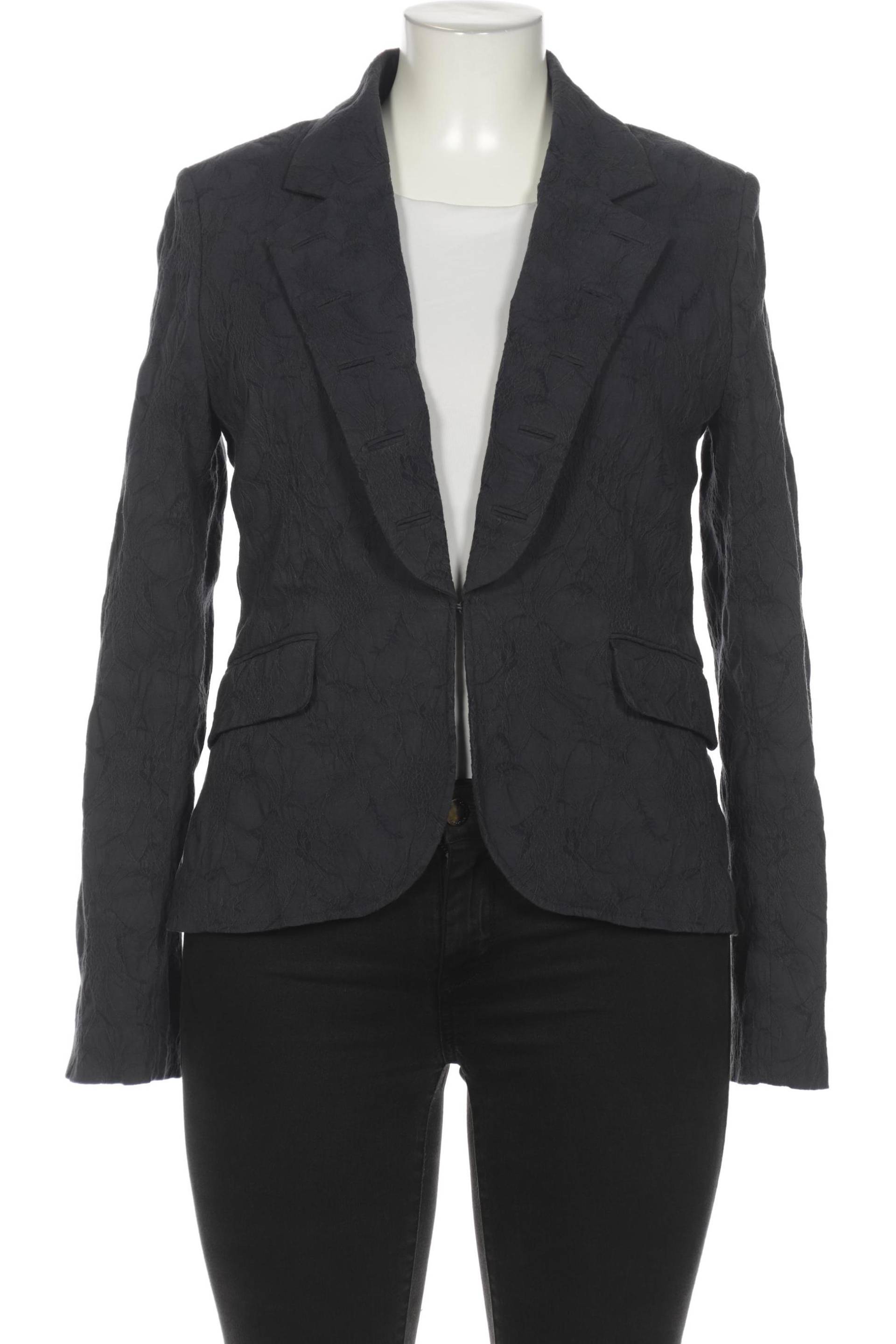 H&M Damen Blazer, marineblau, Gr. 42 von H&M