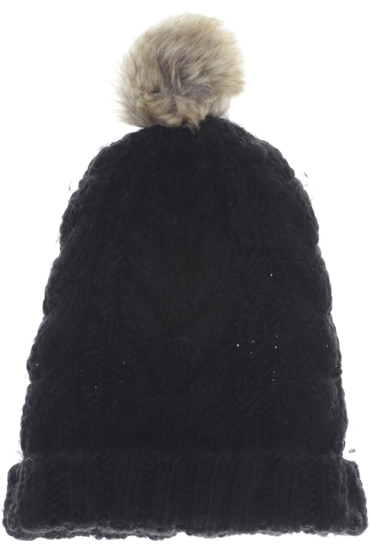 H&M Damen Hut/Mütze, schwarz, Gr. uni von H&M
