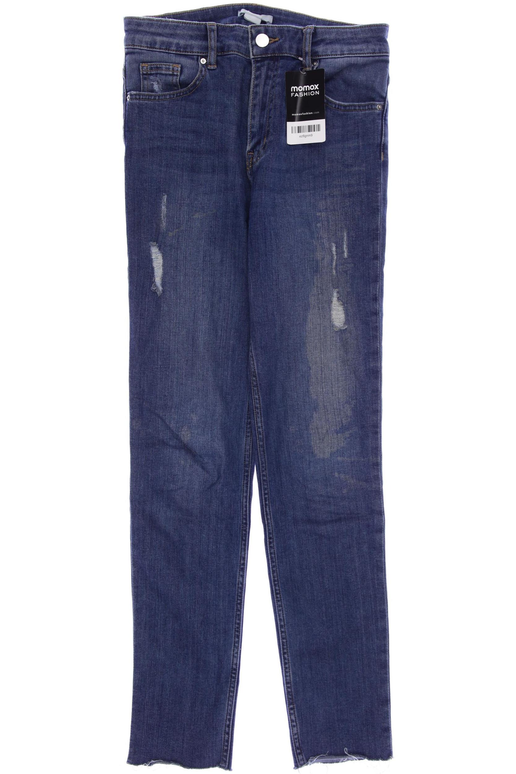 H&M Damen Jeans, blau, Gr. 36 von H&M