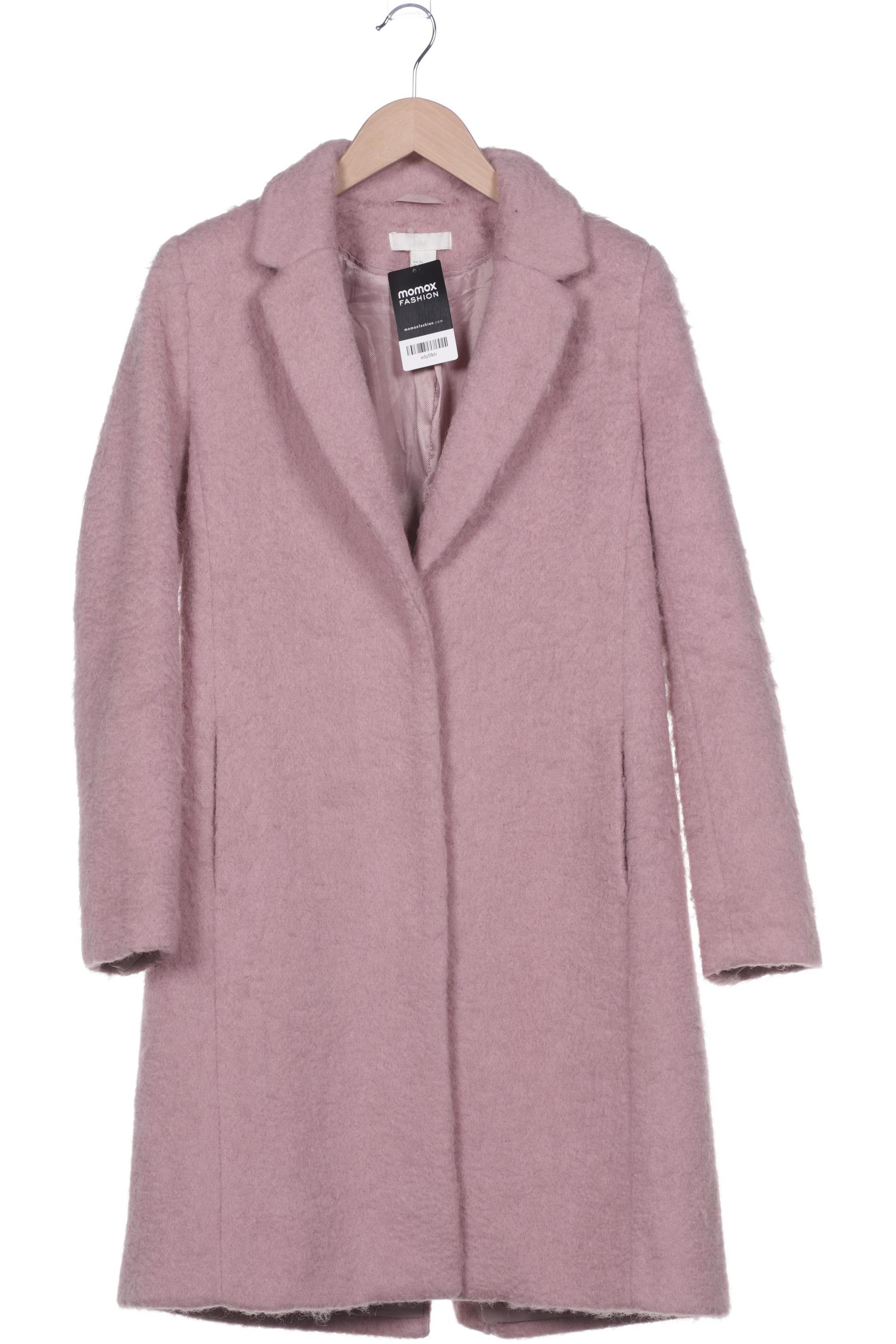 H&M Damen Mantel, pink, Gr. 38 von H&M